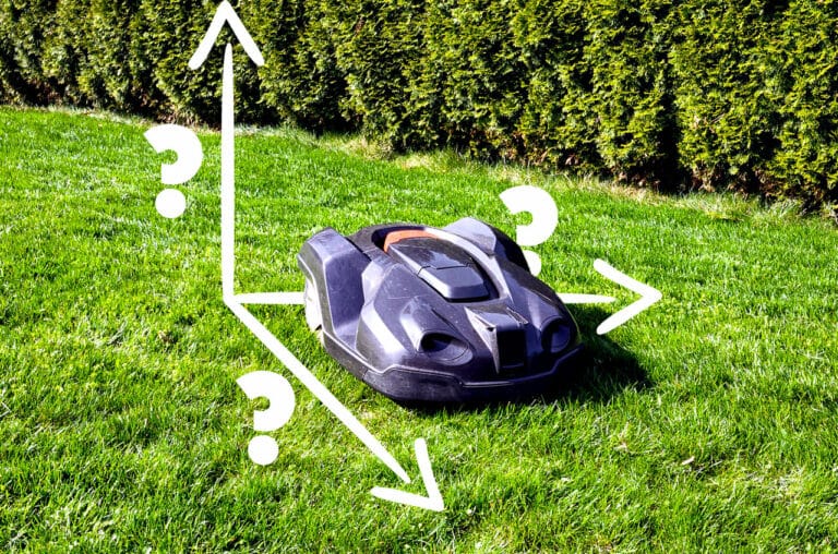 Mähroboter Größe