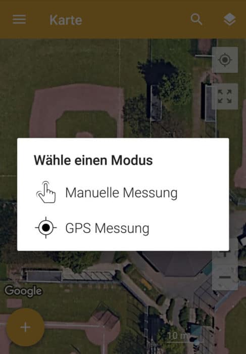 Garten für Mähroboter vermessen per App 4